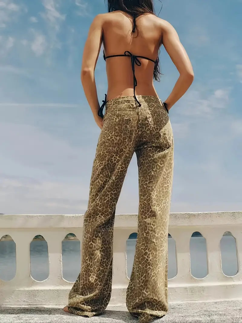 The Viral  Leopard Print Pants